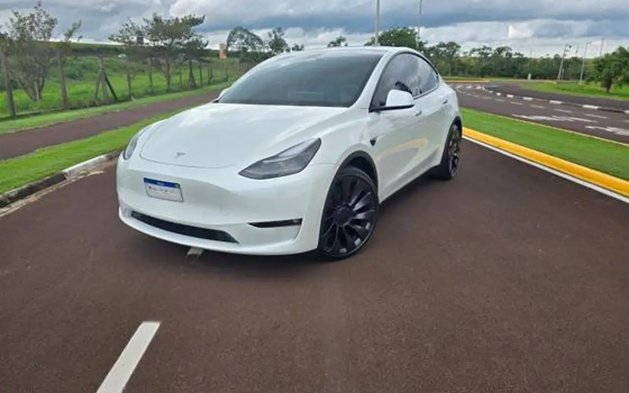 TESLA MODEL Y P100D PERFORMANCE AWD ELÉTRICO — foto 1 de 8