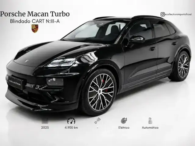 PORSCHE MACAN TURBO ELÉTRICO em São Paulo, SP