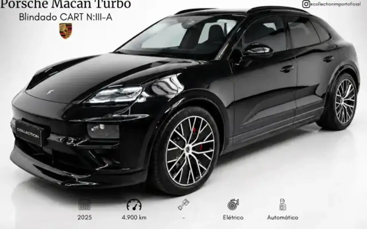 PORSCHE MACAN TURBO ELÉTRICO — foto 1 de 18