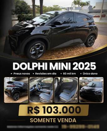 BYD DOLPHIN MINI 38 KW ELÉTRICO em Iracemápolis, SP
