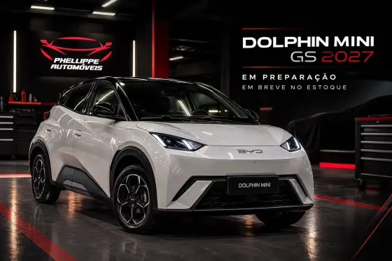 BYD DOLPHIN MINI 38 KW ELÉTRICO GS em Araxá, MG