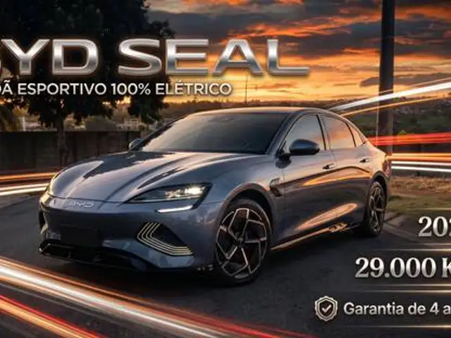 BYD SEAL 82,5 KW ELÉTRICO AWD em Campinas, SP